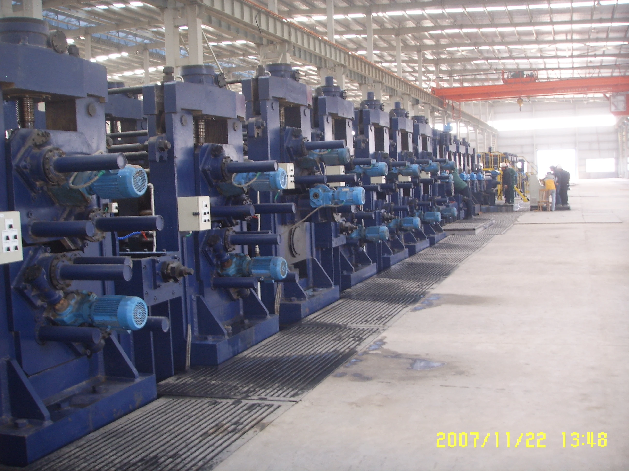 
New Direct forming to square pipe making machine tube mill 400x400mm with good price from China factory 