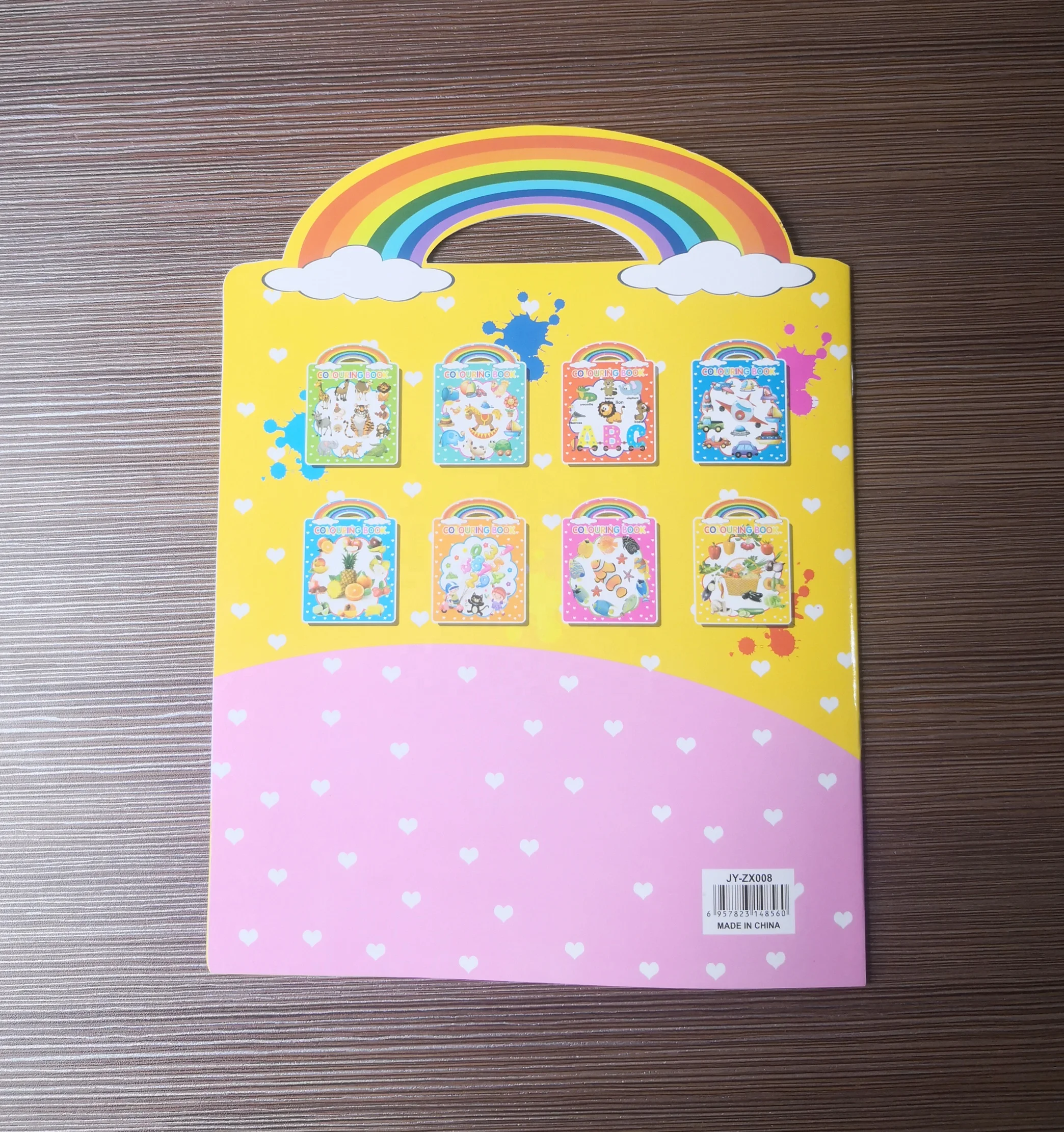 
2021 wholesale cheap vivid and great in style children cartoon color filling book printing 