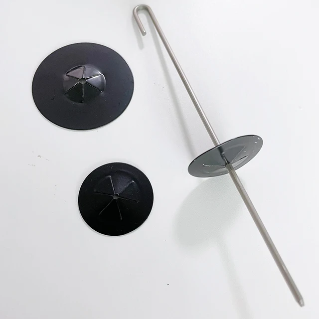 China specializes in manufacturing J- type hook insulation nail for solar gasket J HOOK solar panel clips mesh