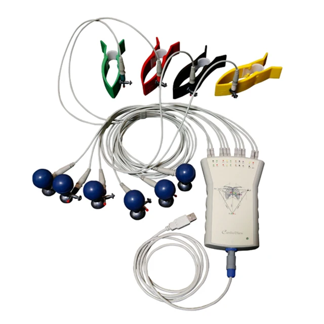 chinese wholesale vendors Portable 12 channel ECG EKG computer pc usb electrocardiogram equipment with CE