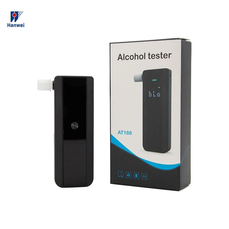 AT188 Pocket Alcohol Breathalyzer Tester Machine For Sale
