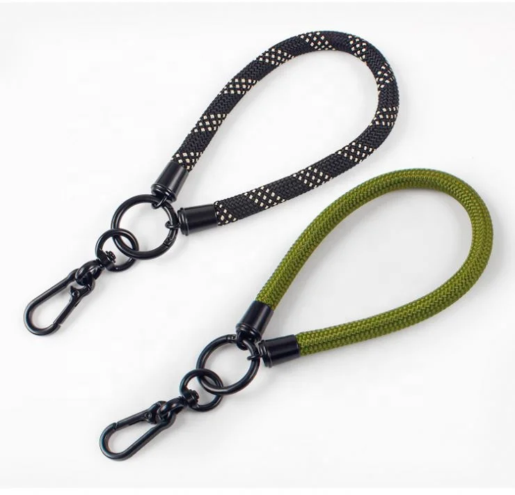 OEM/ODM Universal Phone Lanyard With Wrist Strap Adjustable Crossbody Tether Patches and Phone Straps Cell Phone Lanyard