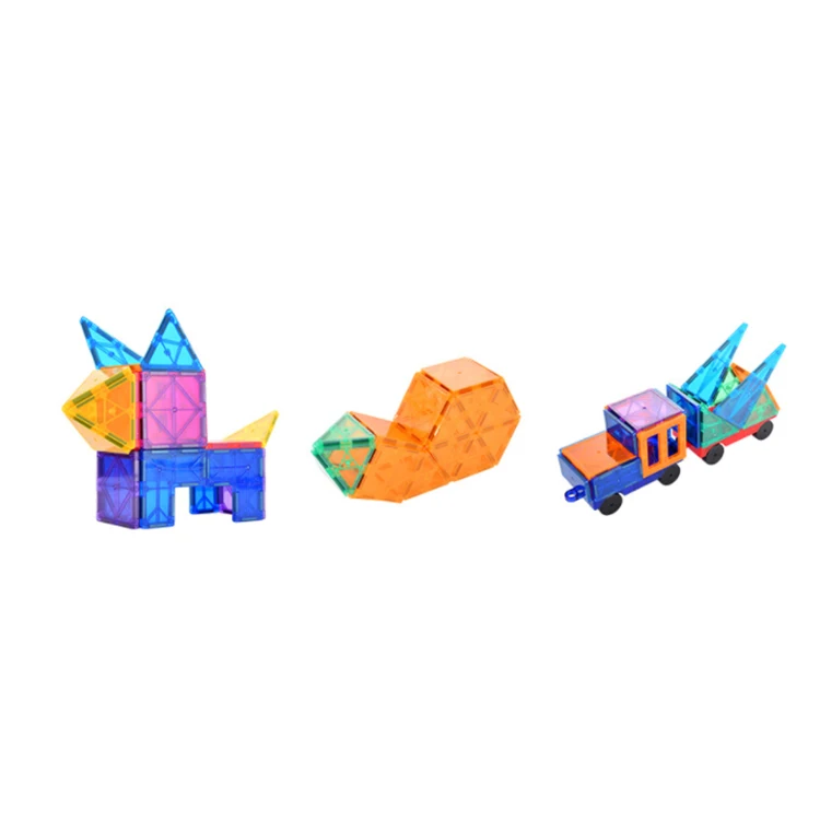 Balin Cheap Price 78pcs New wholesale Free Samples Magnetic Building Tiles 3d Magnets Blocks Kids Educational Toys