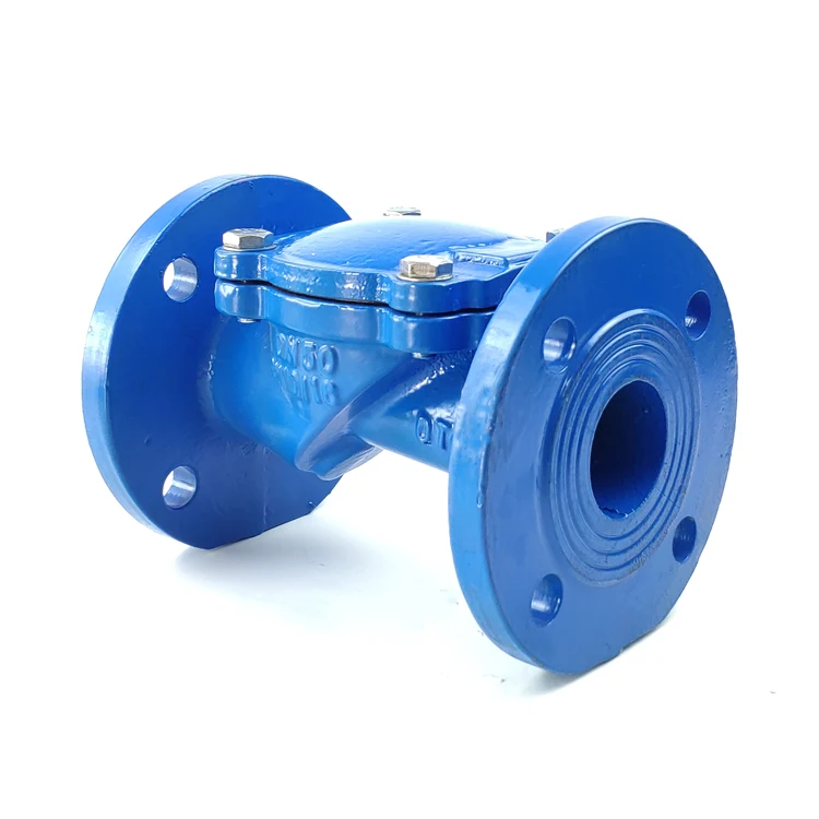Sturdy Check Valve Pn16 Cast Iron Type Rubber Standard Ductile Iron Universal, Normal Temperature Manual Dn50-Dn400 Check Valve