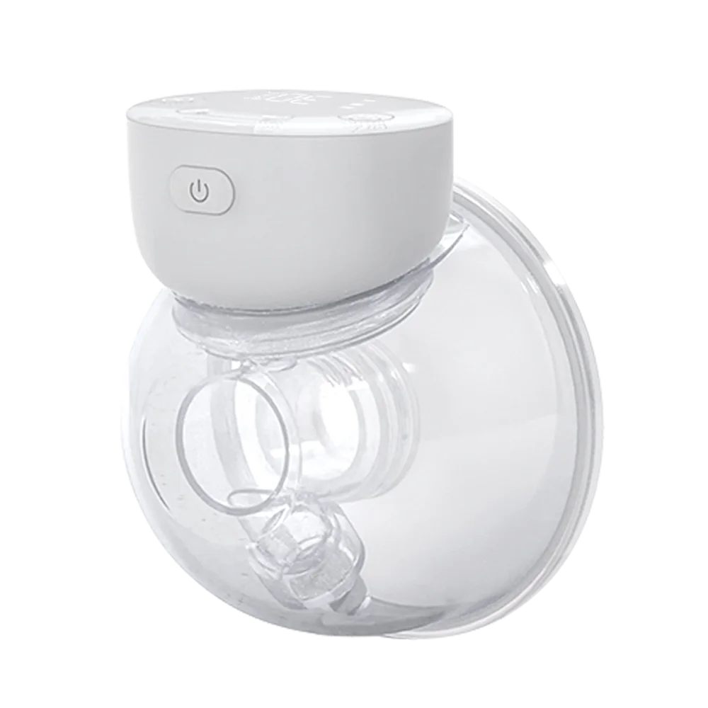 Compact and Intuitive Single Electric Breast Pump 2 Modes 9 Suction Levels Hands-Free PP Material LED Display for Baby Usage