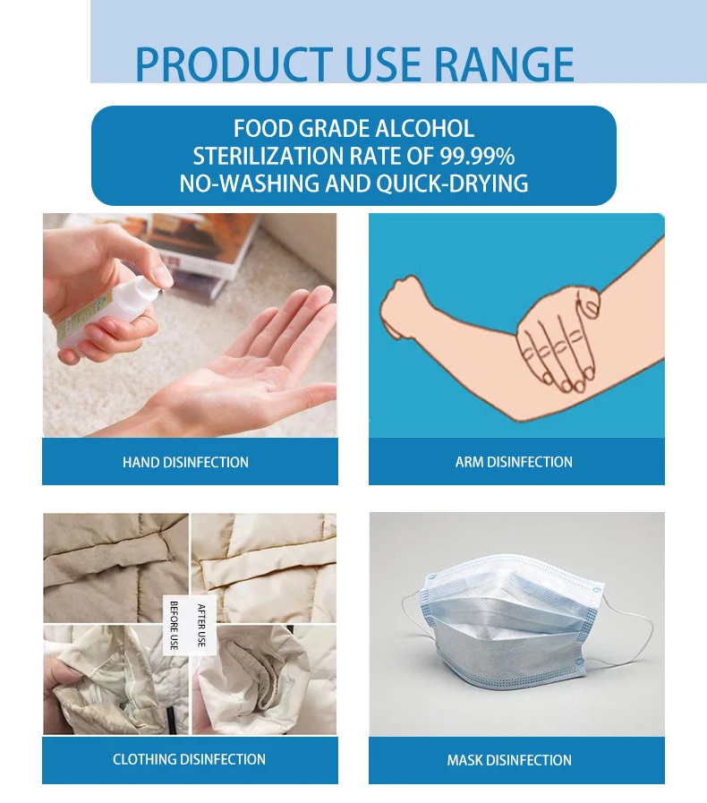 
Ethanol ethyl alcohol 99% 95% 75% with good price and high quality 