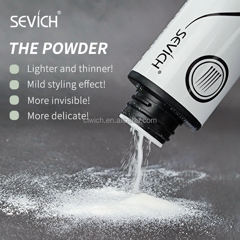 Sevich Hot Selling Hair Styling Powder Natural Volume Powder Matte Powder Hair Strong Holding Increases Hair Volume