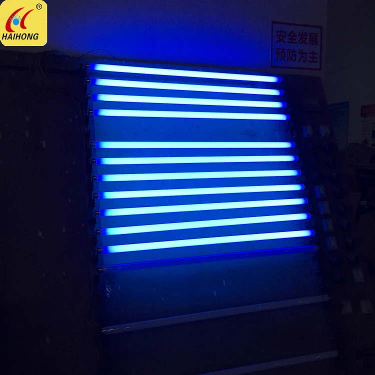 CHINA CE ROHS T8 15W F15T8 LED UVA BL Mosquito Insect Lamp HAIHONG HAICHAO Fluorescent lamp black light blue