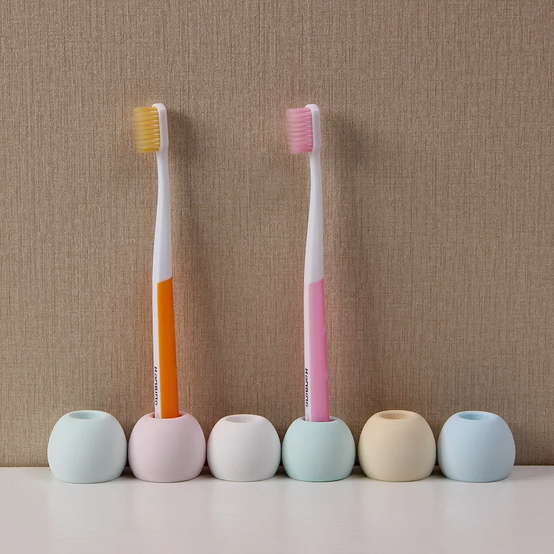 Влагопоглощающий и быстросохнущий держатель зубной щетки диатомита для ванной комнаты