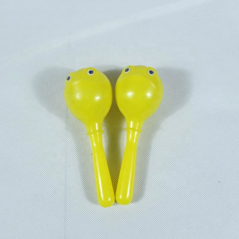Promotional Names of percussion musical instrument animal maracas plastic maracas