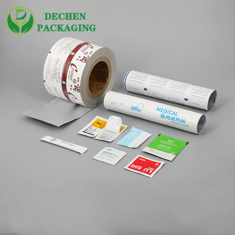 Спиртовые подушечки для упаковки Papel Aluminio Impreso алюминиевая фольга ламинированная бумага