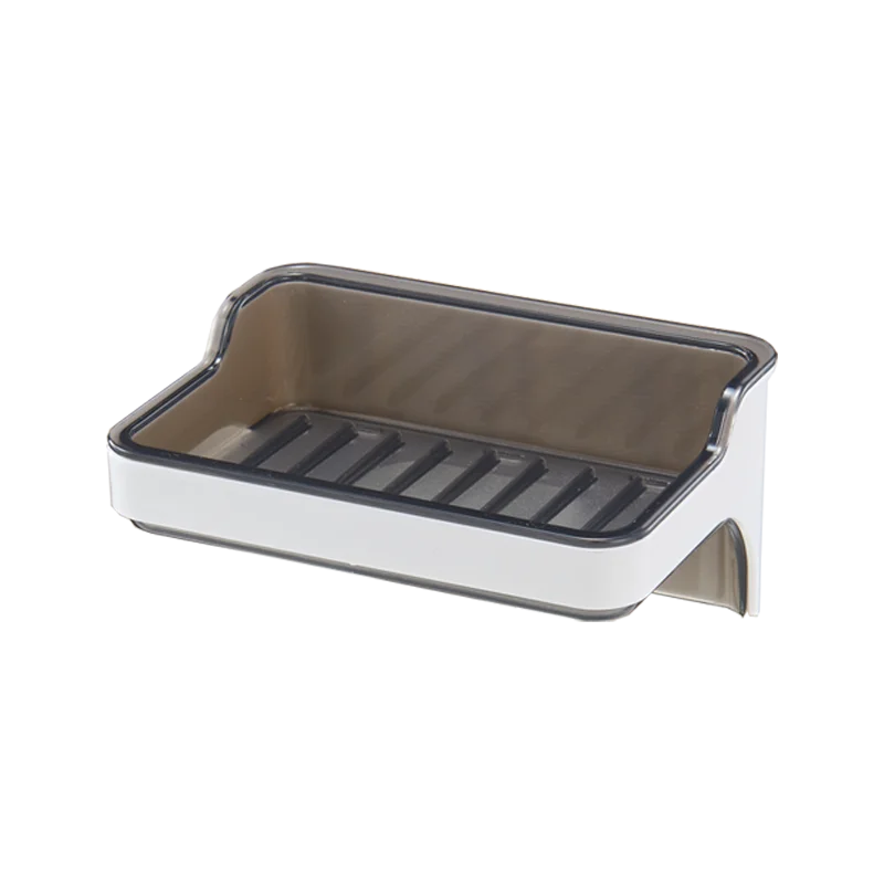 Adhesive Sponge Holder No-Drilling Soap Holder for Shower Bathroom Soap Dish Saver