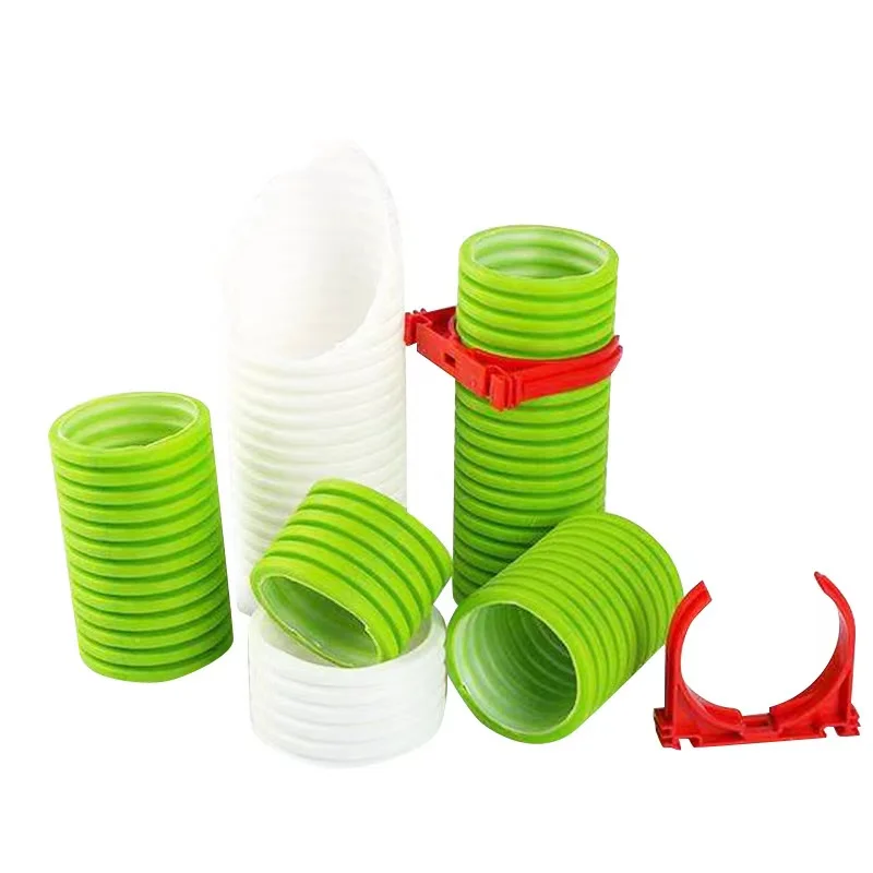 Manufacturer supply fresh air system indoor kitchen exhaust HDPE double wall plastic vent air ducts