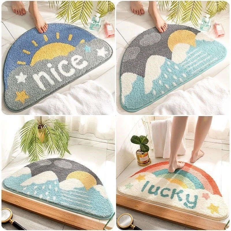  Superior Quality Easy To Clean Cashmere living room kids Room Cartoon 3d