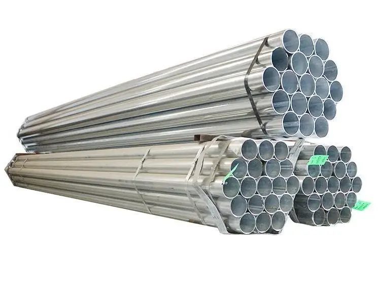 Factory wholesale lowest price galvanized steel pipe/hot-dip galvanized round steel pipe