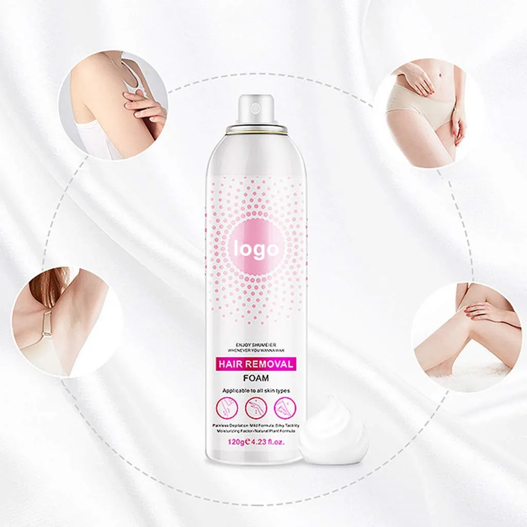 Korean Skin Care Painless Depilatory Hair Removal Cream Bubble Mousse for Body Underarms  Arms  Legs Bikini Area Skin