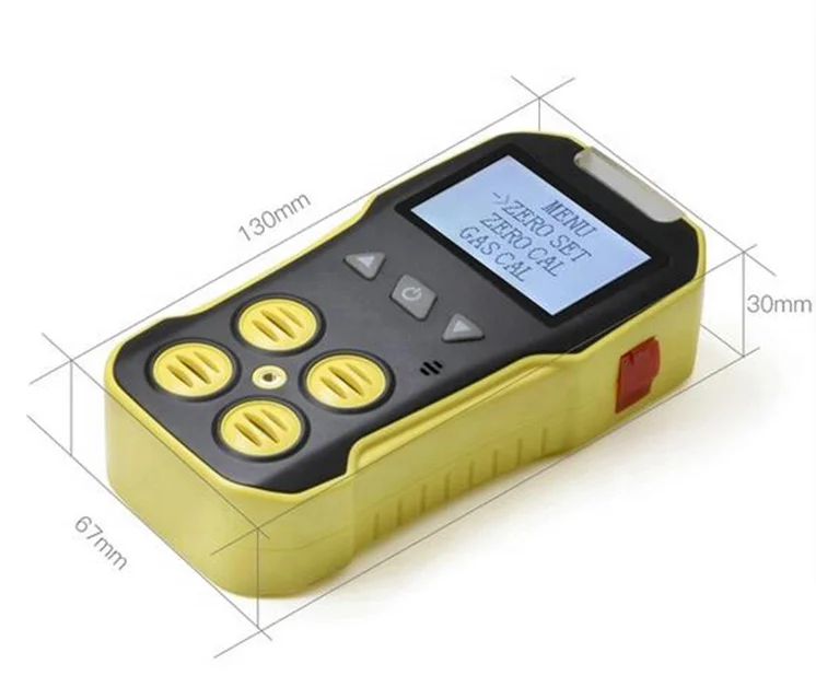Portable multi gas detection alarm Handheld natural gas sensor detector lpg gas detector -  LEL/CO/CO2/O2