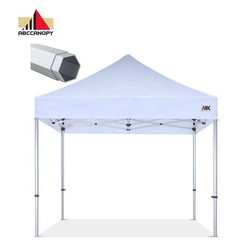 ABCCANOPY 10x10 UV-protected flame-retardant commercial aluminum folding Pop up Canopy Gazebo Tent Commercial Pop Up Canopy Tent