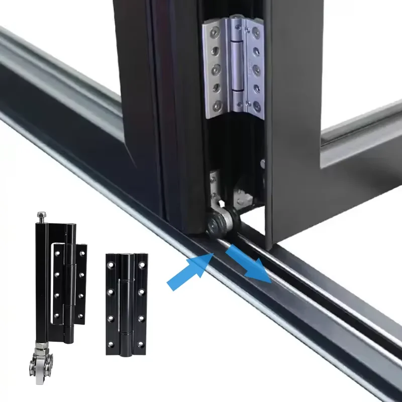 Folding Door Hardware Sliding Glass And Kit Bi-fold Alloy Designs 6 Slide Terrace Panel Window Folding Door Hardware