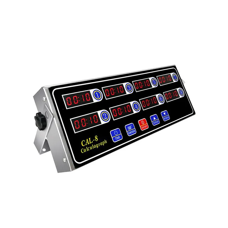 Для ресторанов фаст-фуд изготовленный на заказ кухонного Мульти 8 цифровой канальный таймер