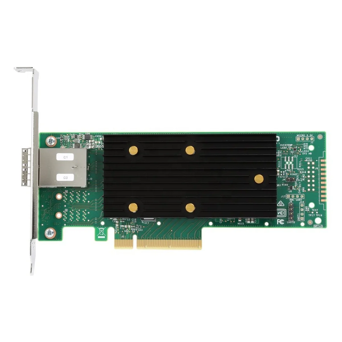 Broadcom и надписью «HBA» 9400-8e хранения контроллер 8-канальный сетевой видеорегистратор SATA 6 ГБ/сек./SAS 05-50013-01