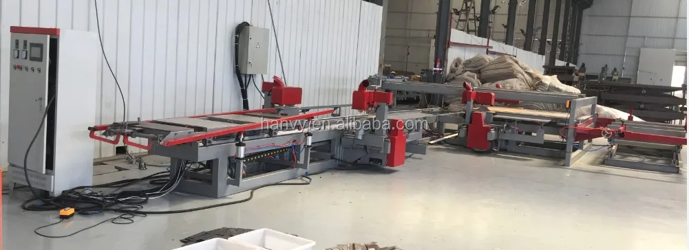 4x8ft & 5x10ft Automatic High Speed Plywood Edge Trimming DD Saw