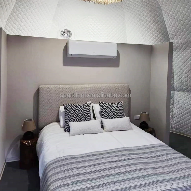 Camping 6m 7m 8m Diameter Dome Tent Lodge Hotel Prefab Houses for Sale