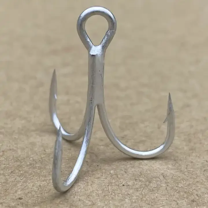 High Quality BKK BT662-3X-NP Triple Hook Sea Fishing Hook Fishhook High Strength 3X Strong Saltwater Fishing Treble Hook