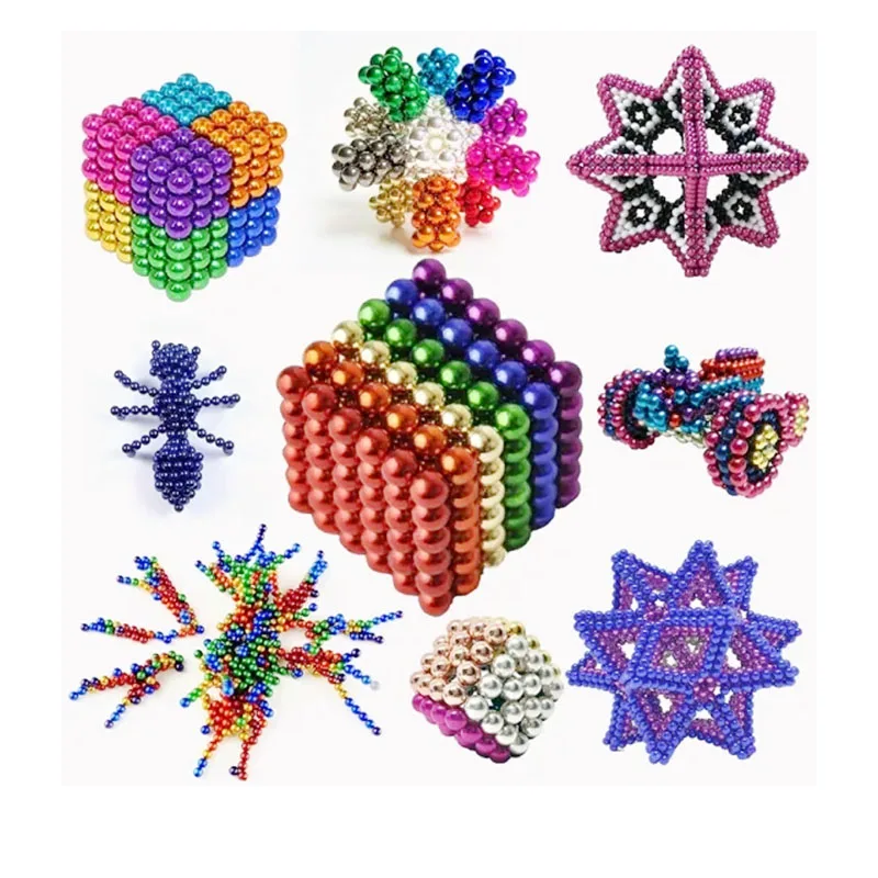 Головоломка магический куб 3 мм 5 мм 216 шт 8 видов цветов магнитные шарики игрушки оптом 512 шт 1000 шт Дешевые блоки магнитные шарики, магнитные шарики 5 мм