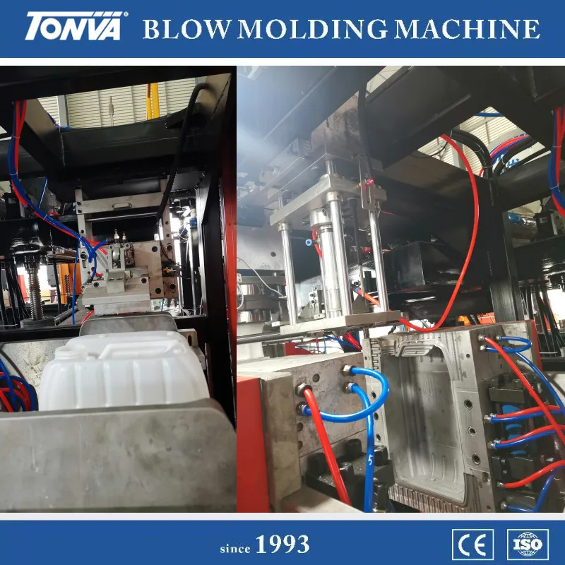 Tonva Making 5 Gallons Motor Oil Barrel Extrusion Blow Molding Machine
