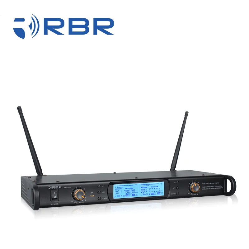 Лучшее качество Bm7300 истинное разнообразие беспроводной микрофон дальнего радиуса действия для сцены Ktv комнаты цифровая пилотная технология 100 метров CN;GUA