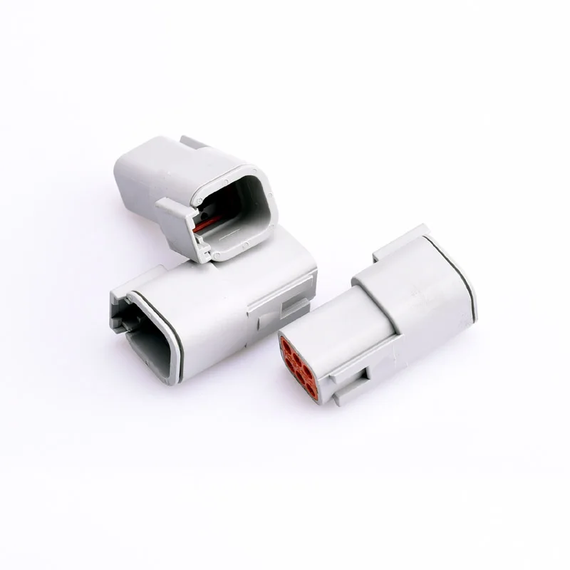 XF DTM04-6P Deutsch DTM HOUSINGS 6 Pin Male Waterproof Automotive Connectors DT Connectors in stock
