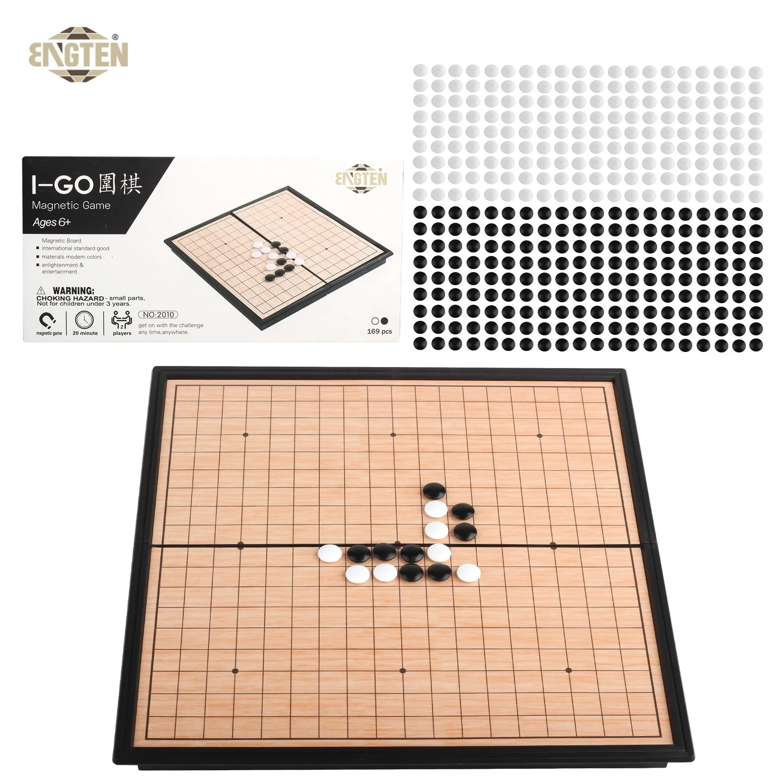 Wholesale Magnetic Folding Travel Board  Go Game Set Board Weiqi Game Set