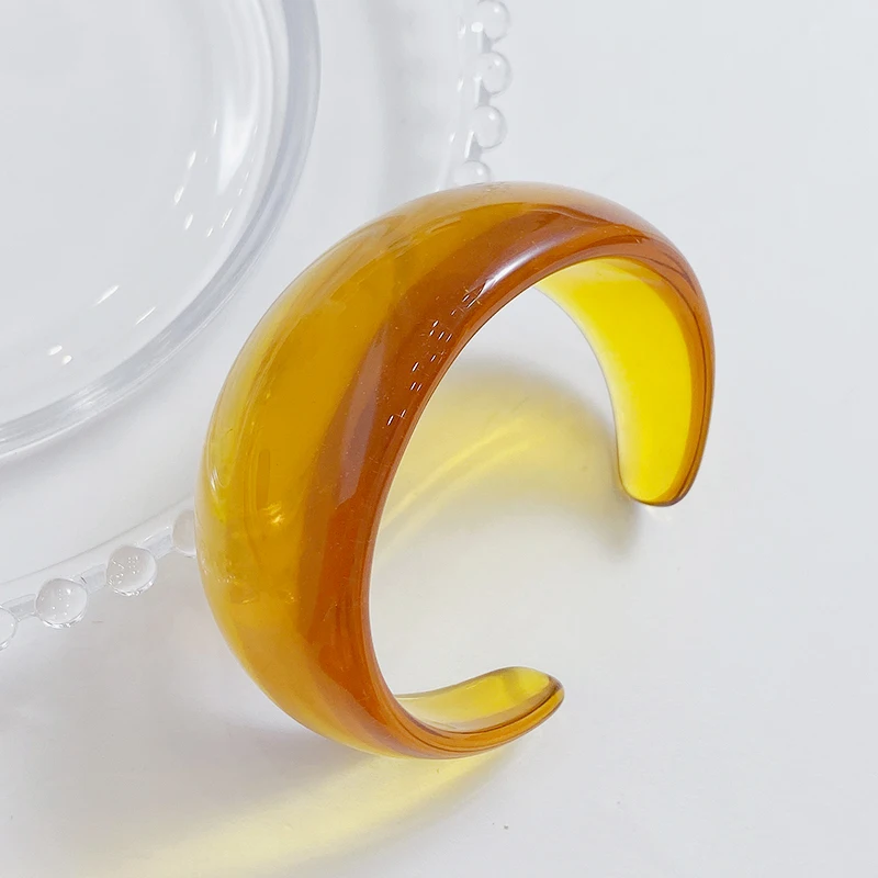 Fashion Jewelry Moden girl women party bangles acrylic lucite cuff bracelet