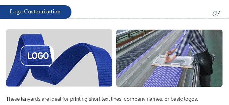 (3/8") Flat Lanyards Hook for ID Card & Badge Holder Great Nurse Accessories with Double Metal Bestom Custom 10mm Polyester