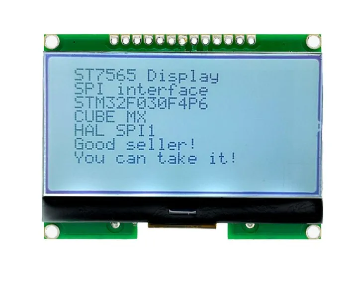 Lcd12864 12864-06D, 12864, LCD module, COG, with Chinese font, dot matrix screen, SPI interface