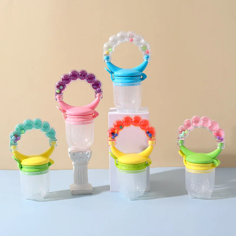 baby Baby feeder Bite Play Teeth Gel Molar Stick Silicone Baby Feeder for Infants and Toddlers for Fruit Eating and Teething