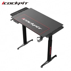 dual motor adjustable height electric lift up office computer table