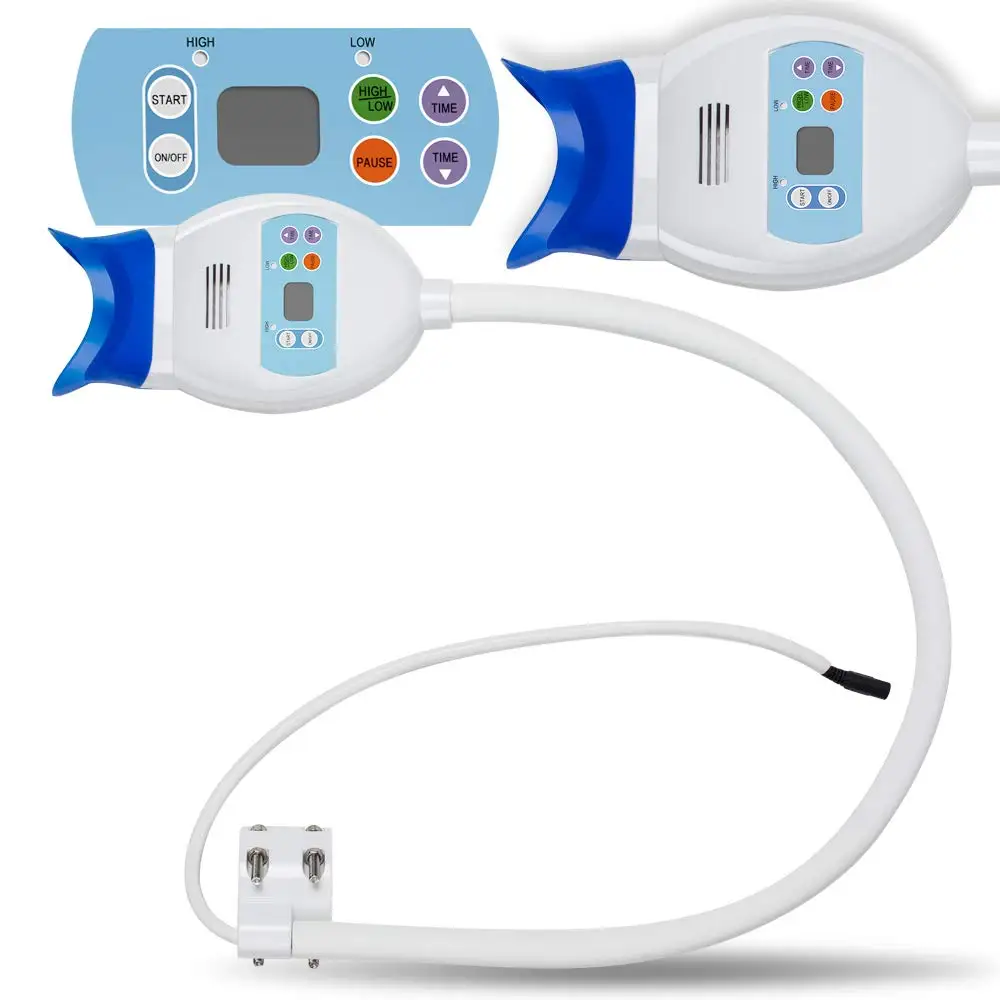Dental Mobile Tooth Teeth Whitening Machine LED Light Lamp Bleaching Accelerator Holding on Dental Chair Type 2