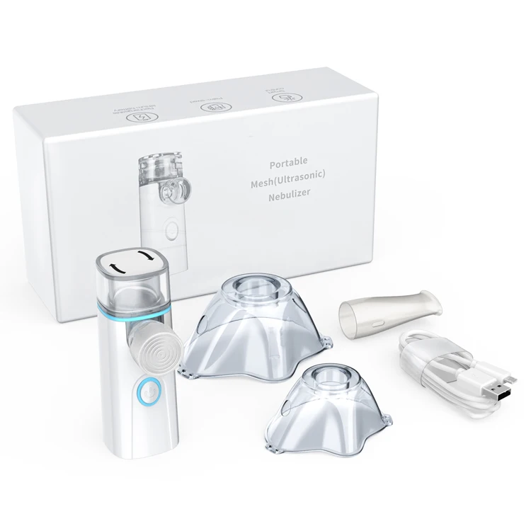 
Portable mesh smart atomizer handheld ultrasonic nebulizer for hospital for home for children 