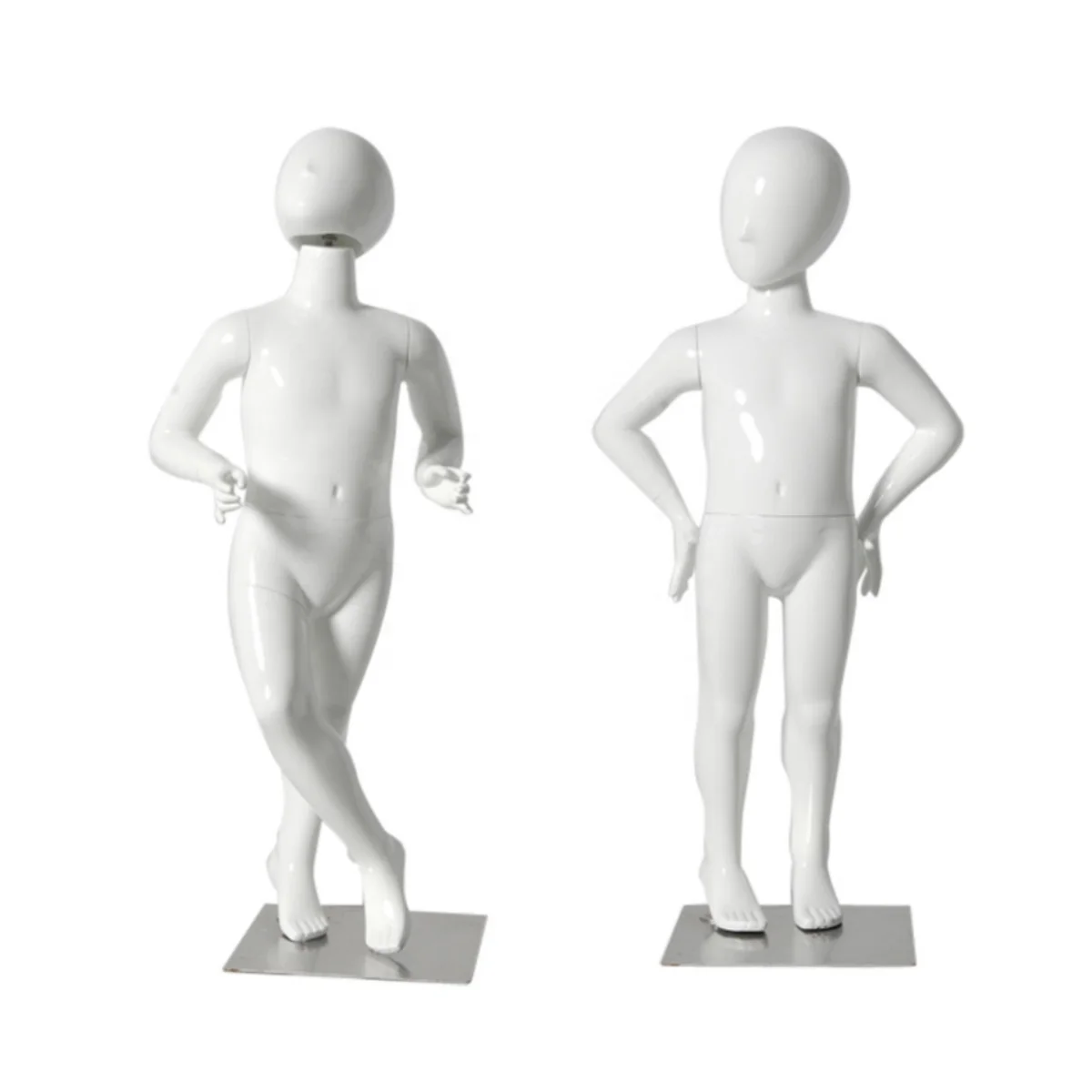 Full Body White Baby and Kids Mannequins