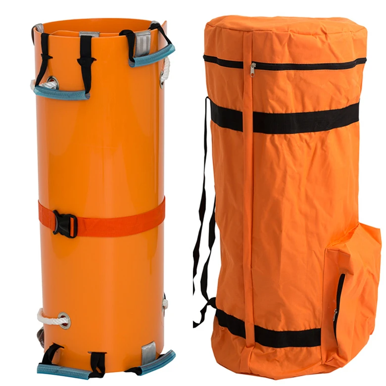 Portable Flexible Plastic EVA Carry Folding Board Roll-Type Rescue Stretcher First Aid Stretcher For Patient