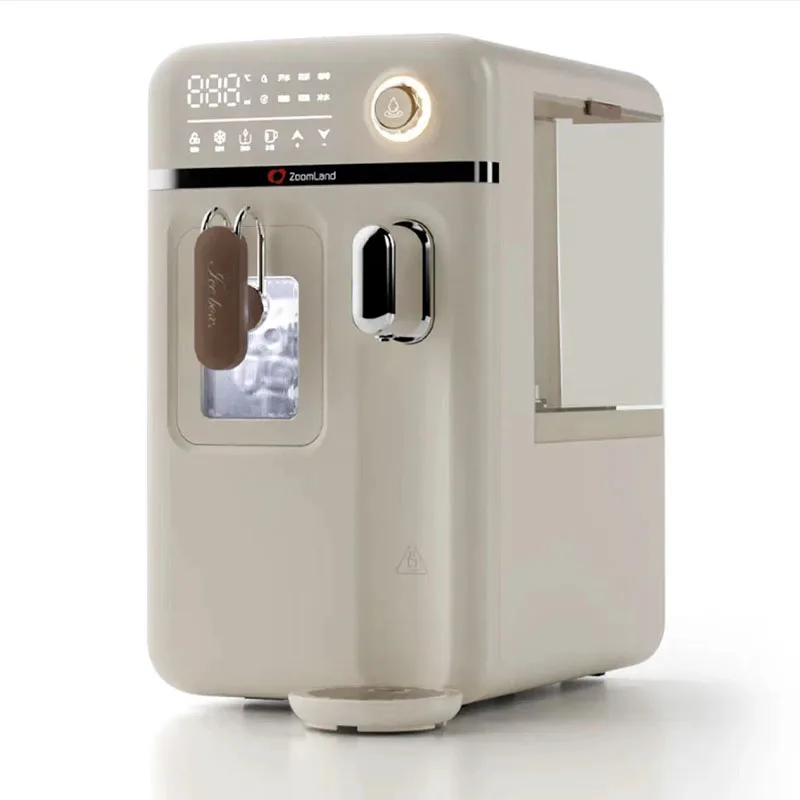 Small Household Desktop Instant Hot Water Dispenser All-In-One Machine with Direct Drinking & Heating Ice Maker Water Dispenser