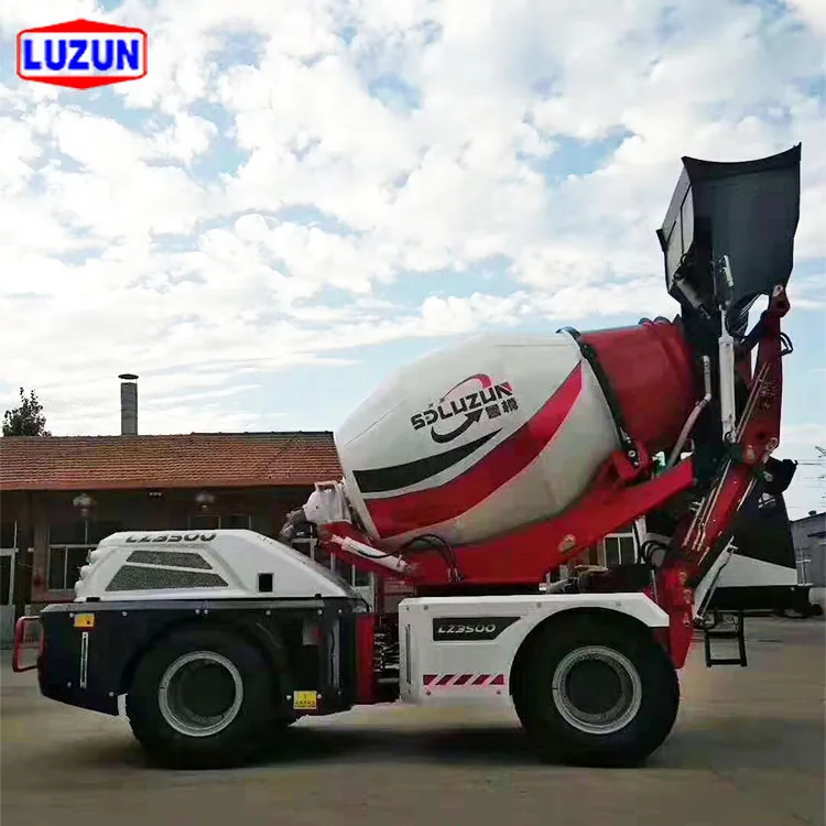 Hot Sale LZ3500R  Self Loading Concrete Mixer Truck compact self loading mobile concrete mixer truck