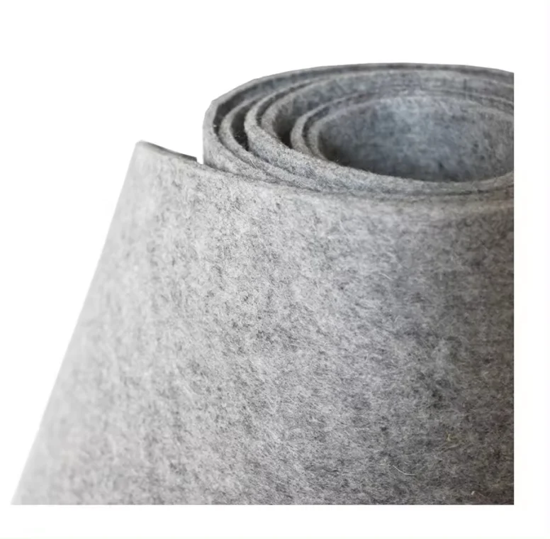 100% Polyester felt fabric Needled non-woven fabric needle felting nonwoven