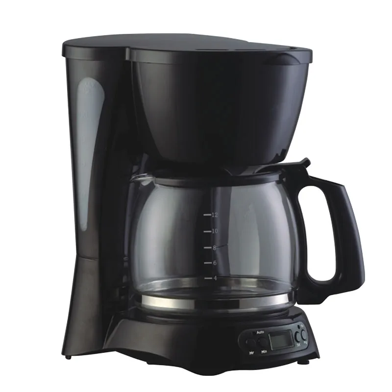 Automatic coffee maker with 12 hours programmable timer anti-drip coffee makers