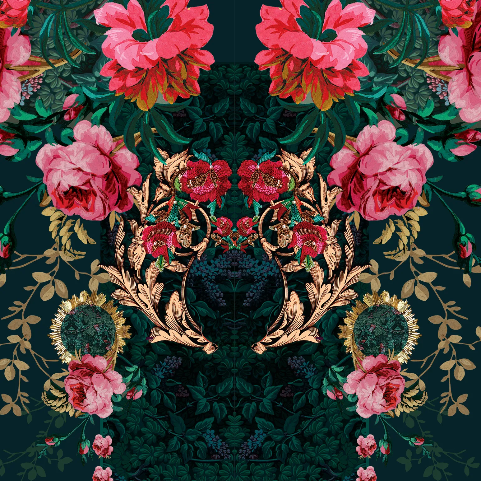 Nylon 3D Printing Seamless Tights for Ladies--PATTERN3