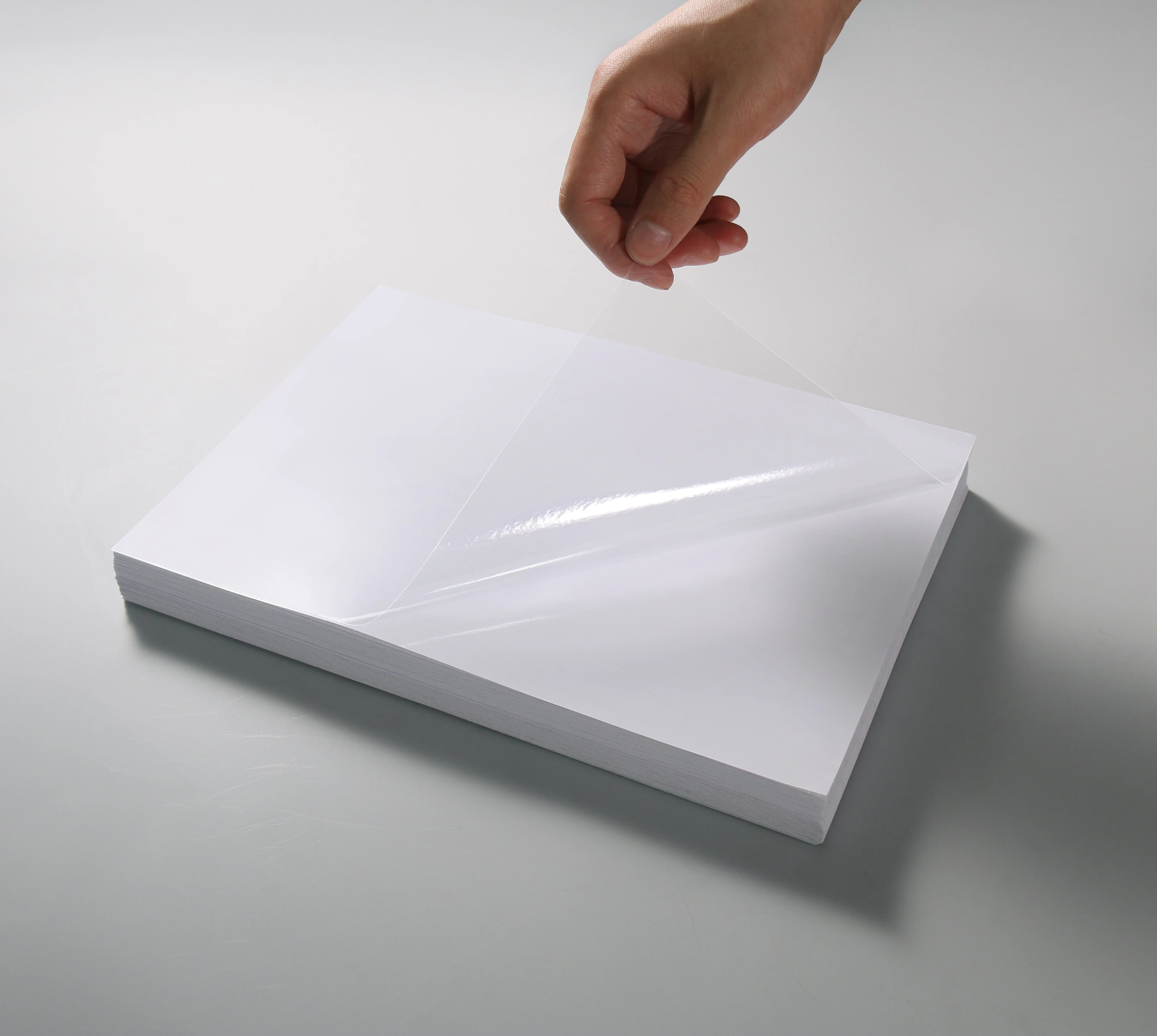 A4 Clear Vinyl PET Self-adhesive Photo Paper Inkjet Transparent Stickers Waterproof Custom Self Adhesive Vinyl Sticker Paper