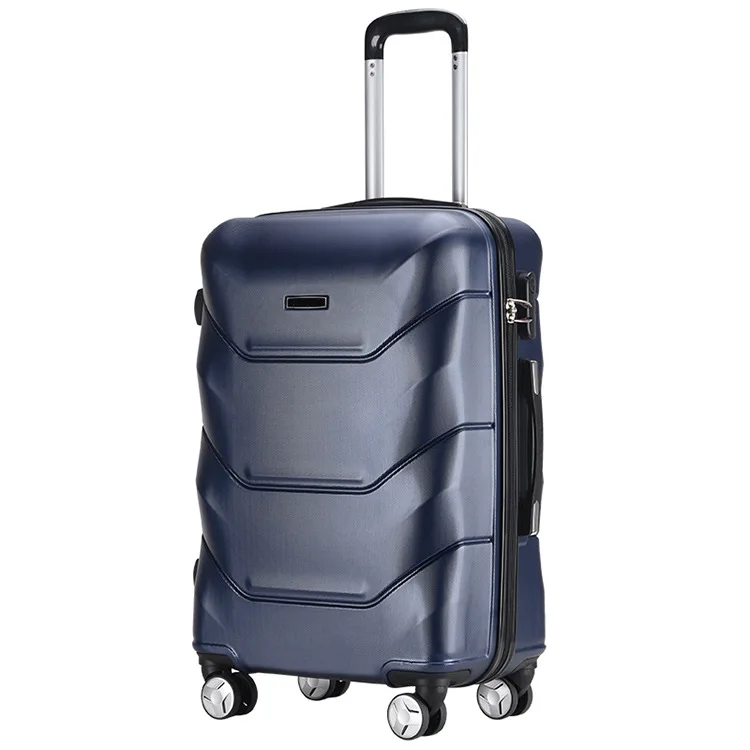 Hot selling popular trolley suitcase durable plastic luggage sets 3pcs set trolley cases with spinner wheels for men women