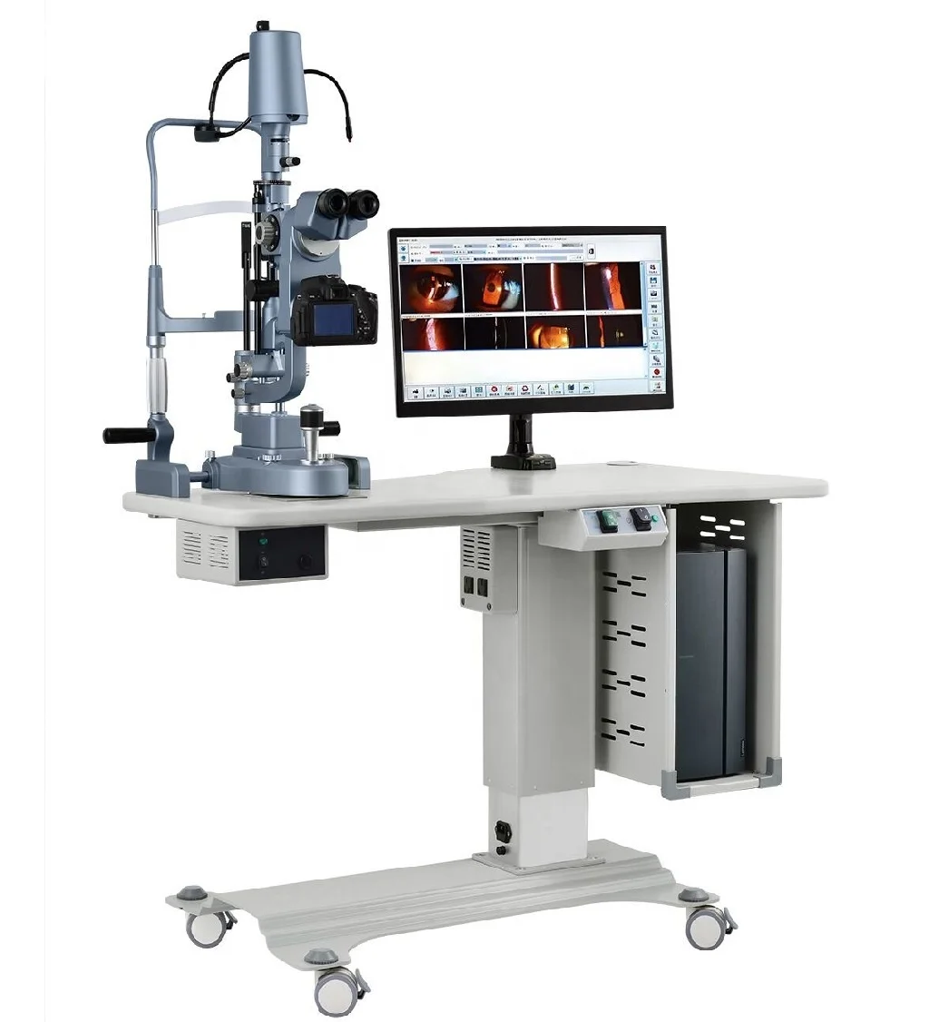 Electric Controlled Motorized Table for Digital Slit Lamp Microscope Ophthalmic Medical Equipment Hospital With Good Price
